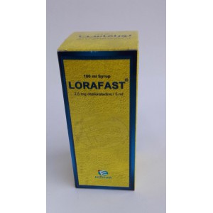 LORAFAST ( deslortadine 2.5 mg / 5 ml ) syrup100 ml